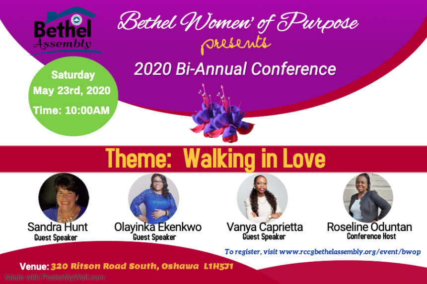 Bethel Women Conference Rccg Bethel Assembly Oshawa