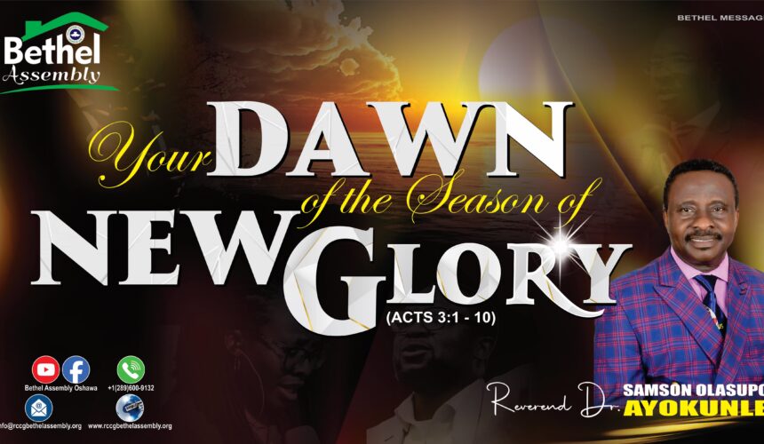 Your Dawn Of New Glory